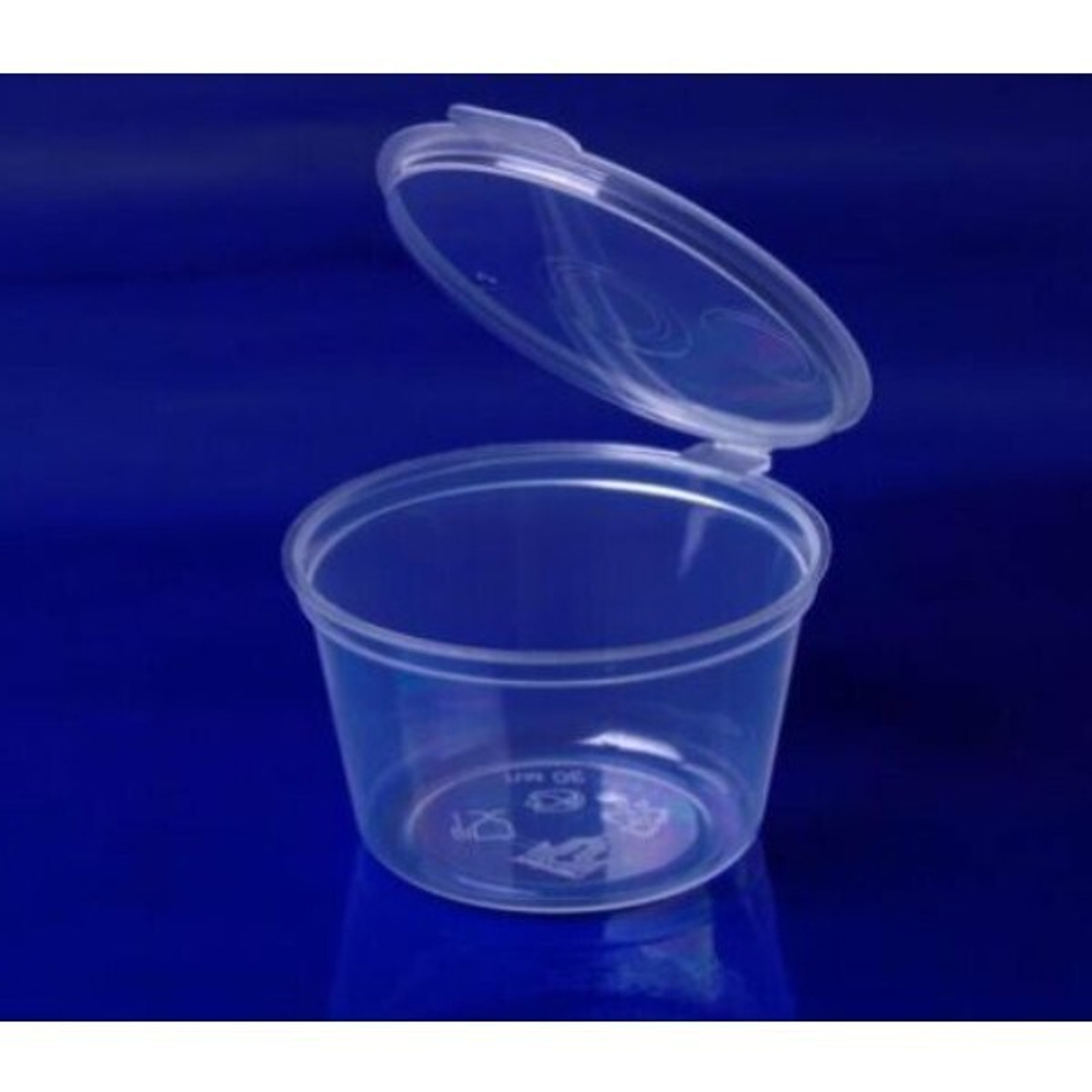 Контейнер для соуса с крышкой 50мл (комплект 100 шт)