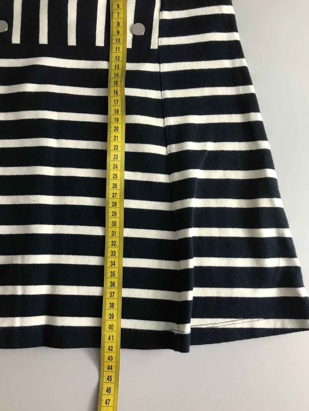 Юбка Etam в морском стиле, маркировка 36, визуально на 42 размер