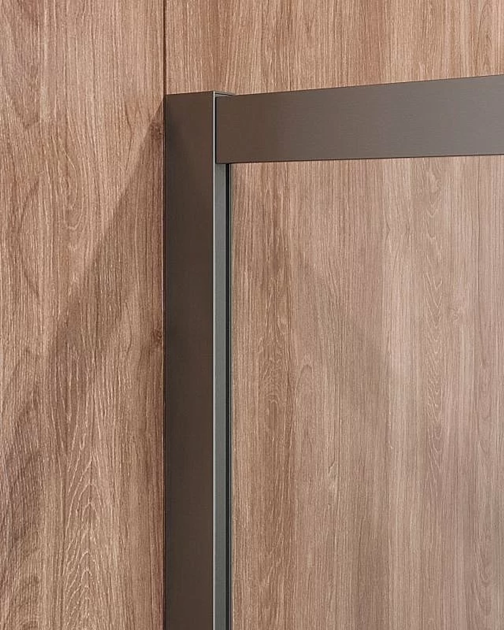 Душевой уголок Cezares Molveno 90x90 Molveno-R-1-90-C-GM-IV стекло прозрачное/профиль матовая оружейная сталь