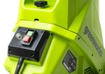 Измельчитель садовый электрический GREENWORKS GACSB, 220V, 2500W, с контейнером (2206707)