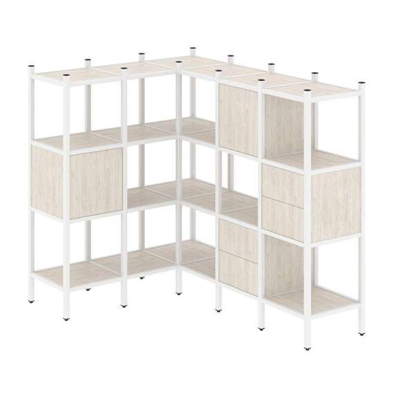 Лофт Угловой внутренний стеллаж VR.L-30  1278*1694*1458