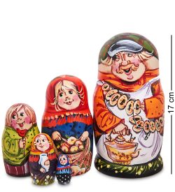 Народные промыслы МР-13/ 5-B Матрешка 5м «Семейка Малая»