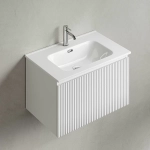 Тумба с раковиной Sancos Snob R 1.0 SNR1.070W/CN7007 Bianco