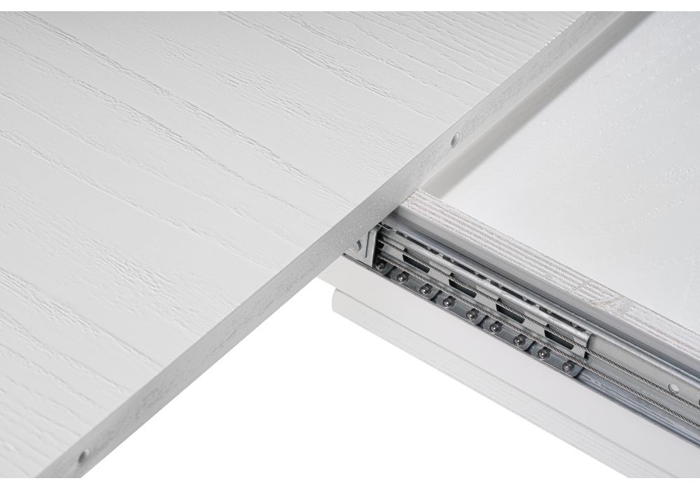 Стол Арзон 100(146)х100х77 белый