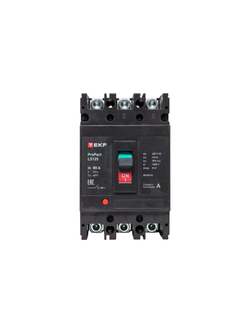 Выключатель автоматический 3п 80А 18кА LS125 ProPact EKF mccb-125-18-3-80-ls