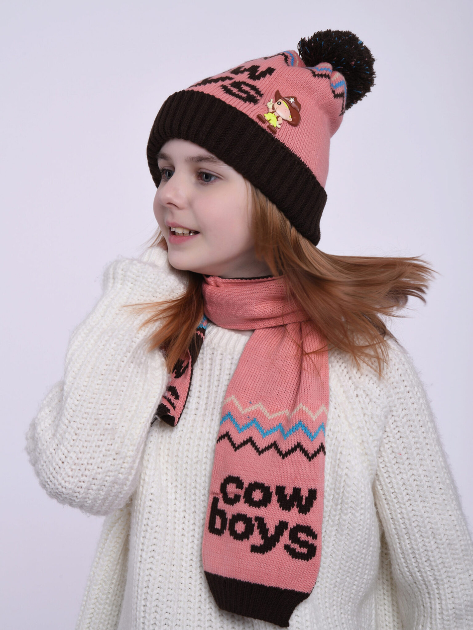 Комплект детский (Шапка+Шарф)