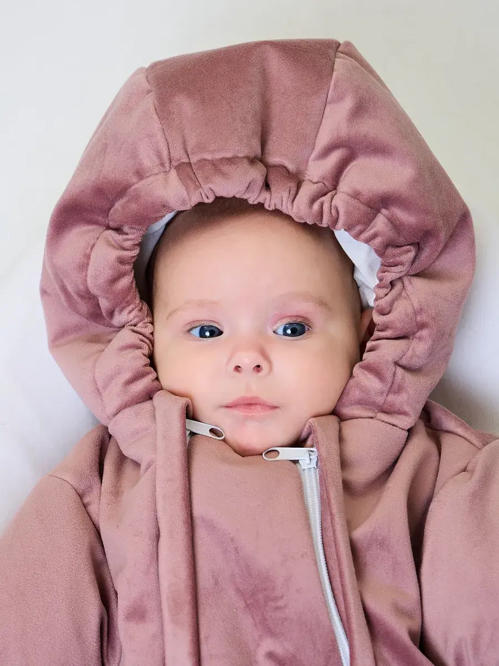 Конверт на выписку новорождённому зимний