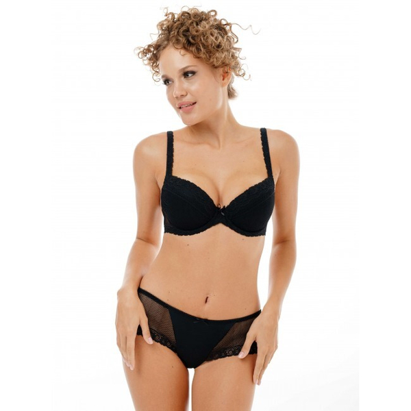 Бюстгальтер Sermija Push Up (черный)