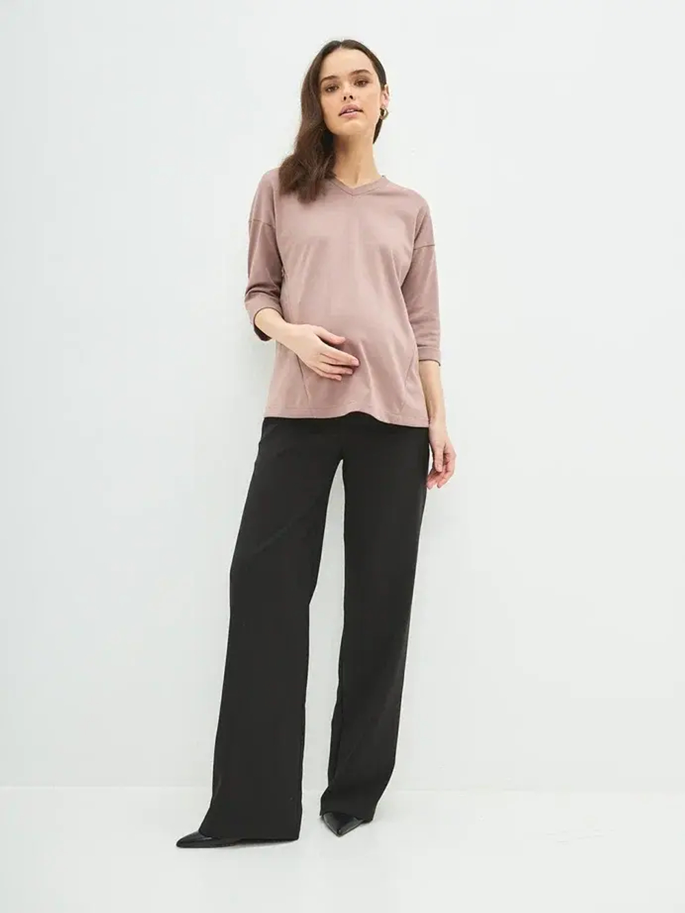 Кофта для беременных и кормящих мам