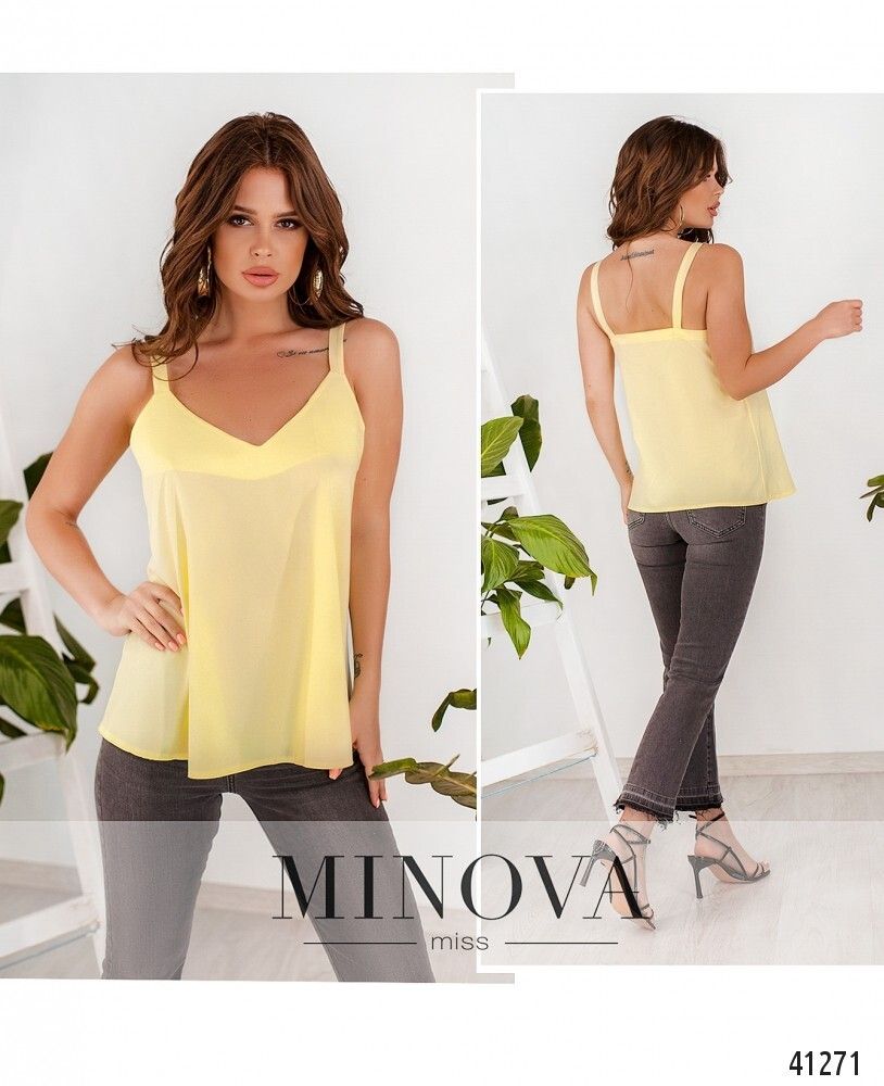 Майка 1070-жёлтый Minova