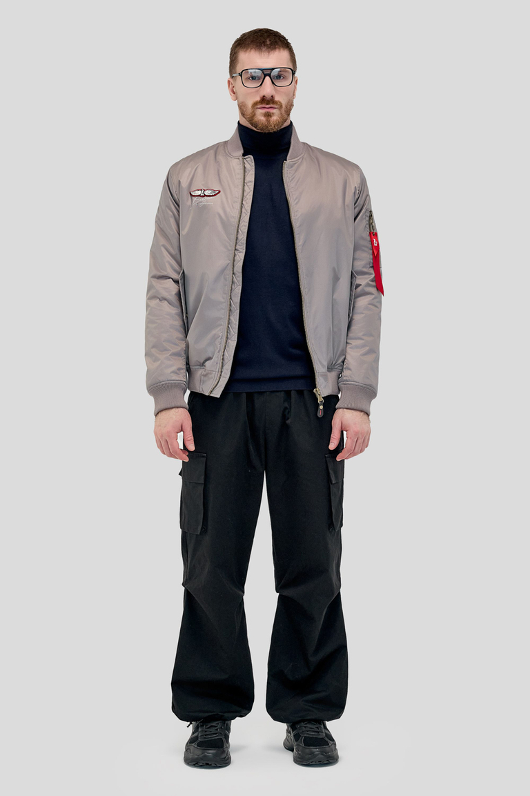 Мужской демисезонный бомбер Aviator