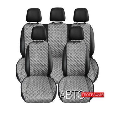 Купить накидки на сиденья авто из алькантары в интернет-магазине ...