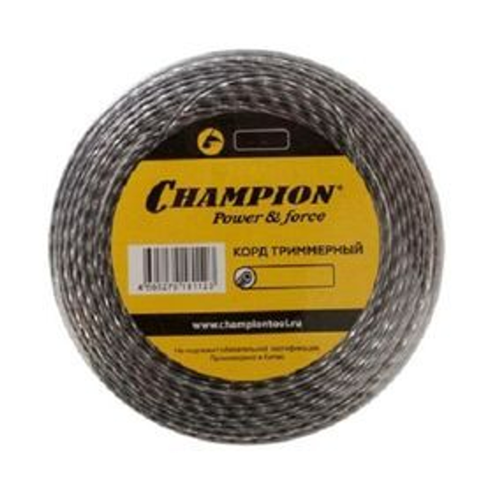 Леска CHAMPION Tri-twist 2,0*15 м (витой треугольник)   C7044