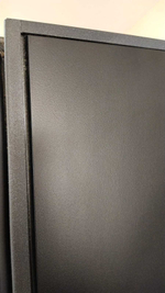 Дверь входная Лабиринт ACUSTIC 11 Графит софт металлическая