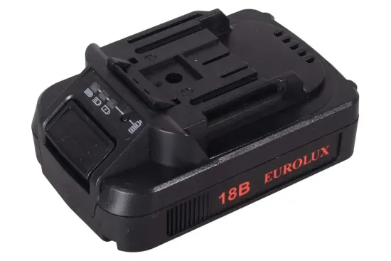 Аккумуляторная дрель-шуруповерт EUROLUX ДА-18/2Li