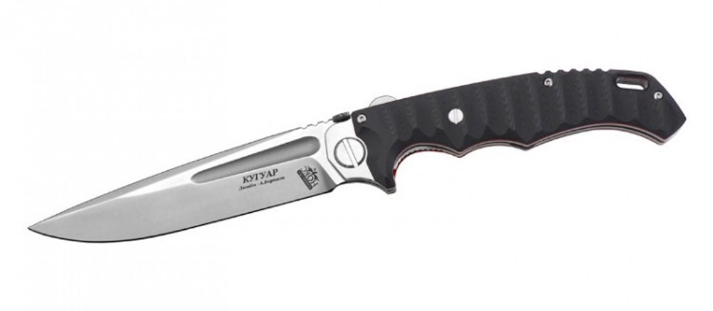 Нож складной НОКС Кугуар (D2, Black G10, speed assist) 332-107406