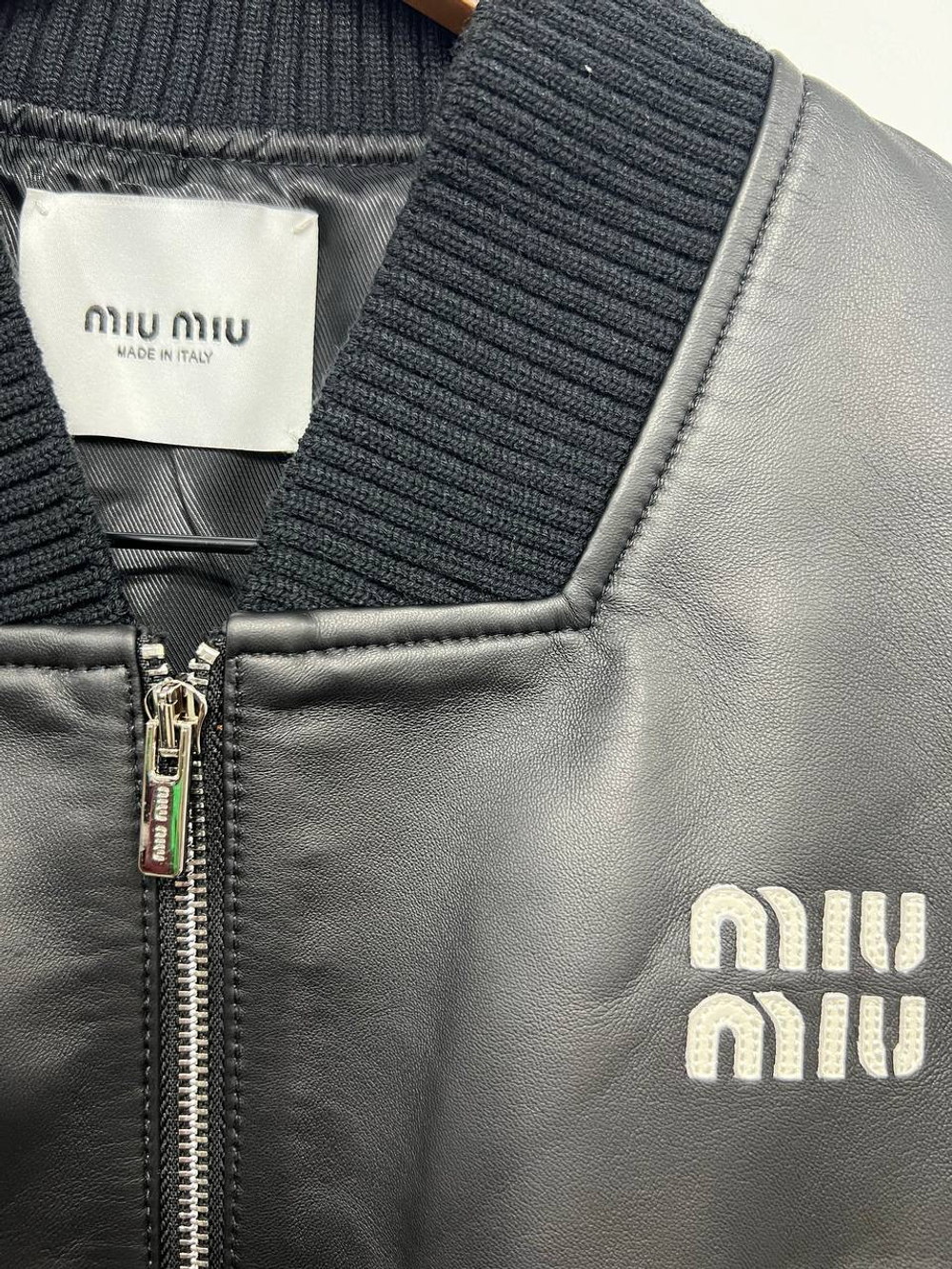 Куртка бомбер Miu Miu