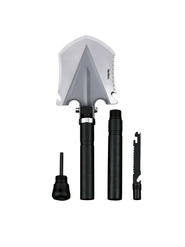 Лопата саперная Xiaomi Nextool Shovel 50см серебряная (маленькая) NE20013