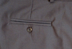 Брюки мужские классические классика зимние теплые утепленные на флисе толстые чёрные темно-серые серые с начёсом в мелкую клетку клетка клетчатые 46 размер 176 182 188