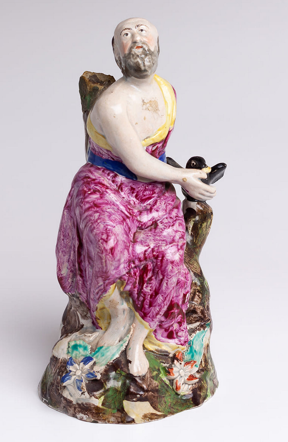 Апостолы Петр и Павел. Парные статуэтки.  Англия, Стаффордшир / Staffordshire, кон. 18в.