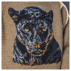 Шерстяной свитер «Сибирский душегрей» ягуар