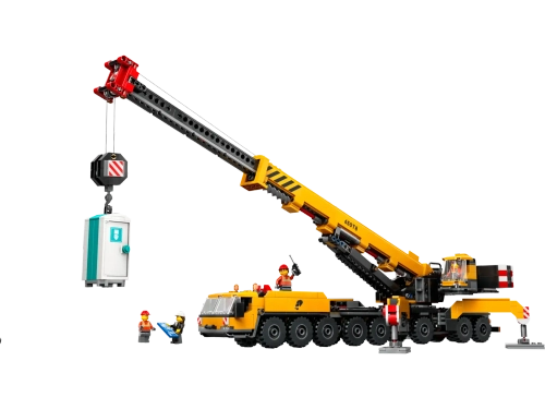 Конструктор LEGO City 60409 Желтый мобильный строительный кран