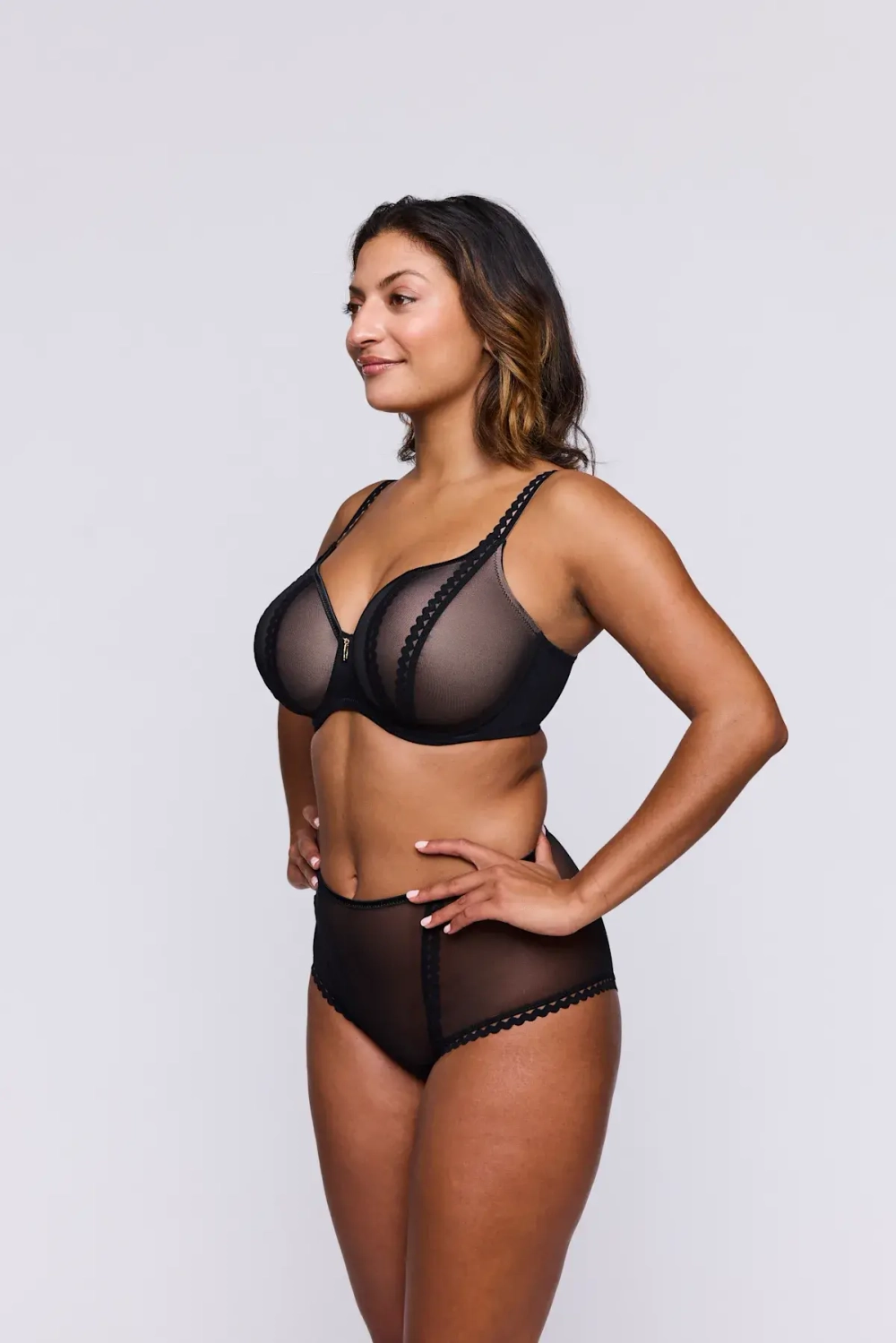 PRIMADONNA TWIST VIVGIRL Бюстгальтер с полной чашкой, черный