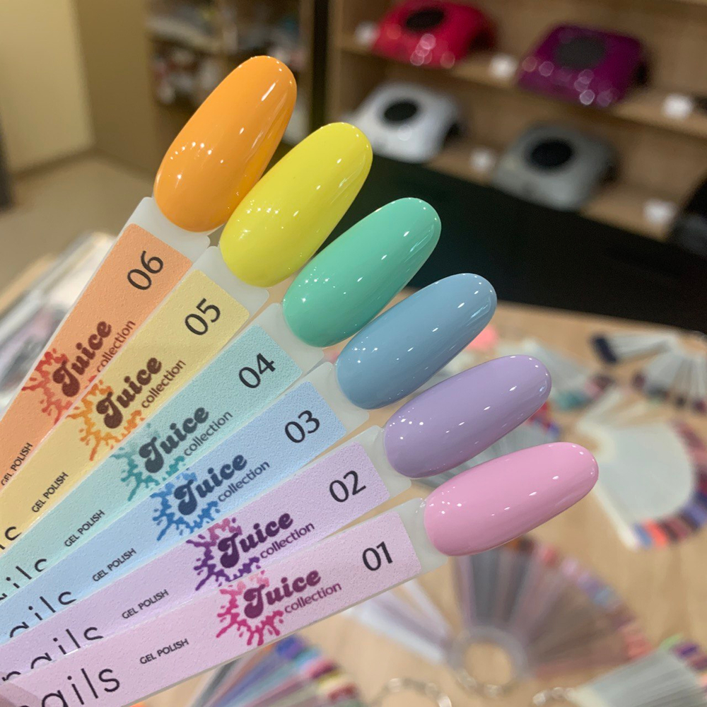 NIK Nails Гель-лак Juice 03, 8 мл