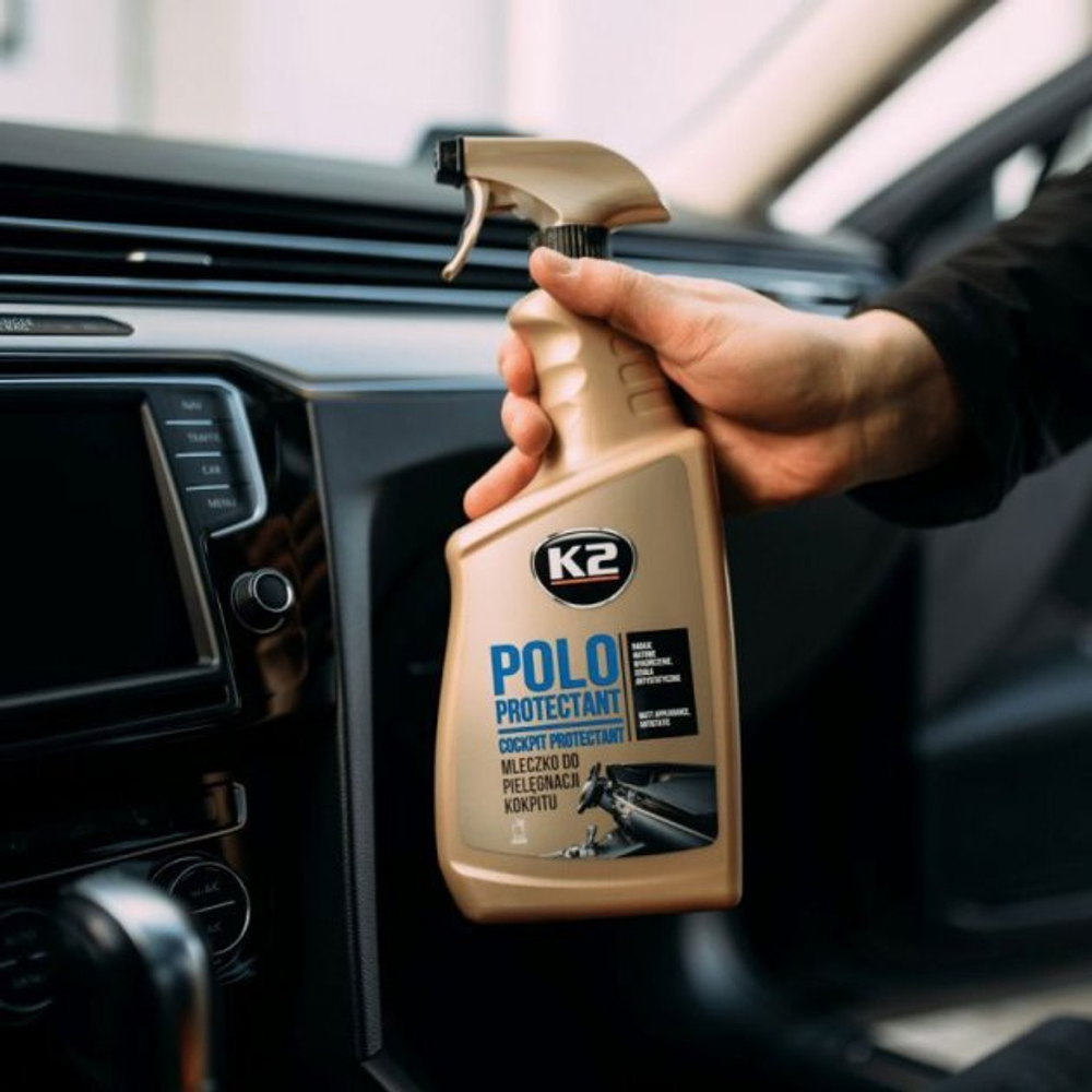 ПОЛИРОЛЬ Д/ПЛАСТИКА POLO PROTECTANT MAT 750МЛ