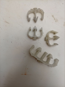 EWT1221 кт12 Пластиковый крепеж, защёлки и заглушки для стиральной машины Electrolux б/у