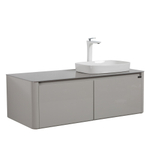 Тумба с раковиной Black&White Universe 120 см U915.1200 R glossy light grey