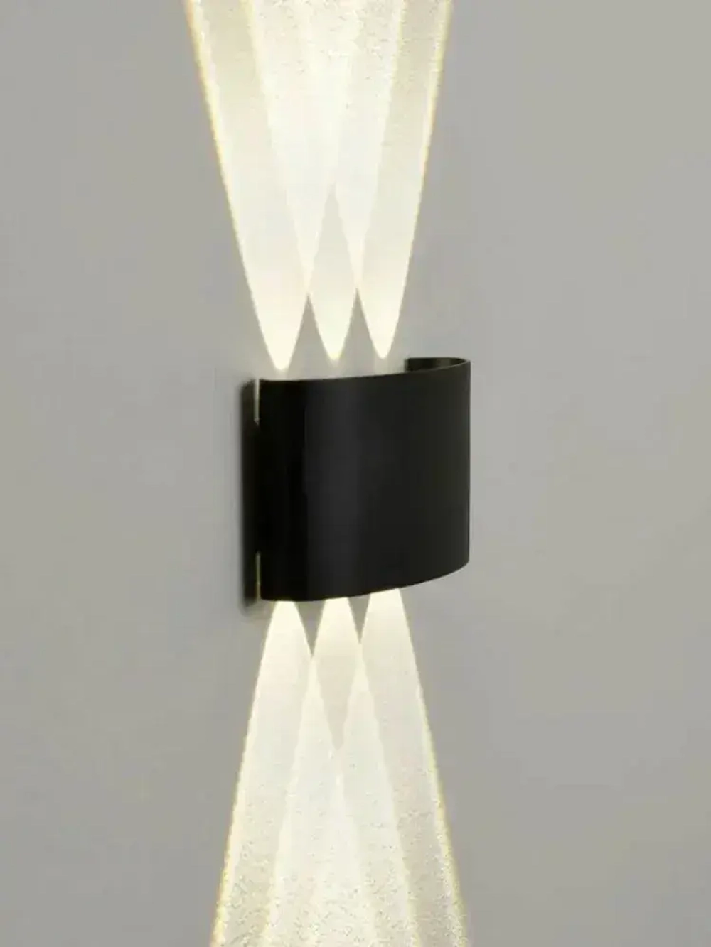 Настенный светильник, Светильник уличный LED 3000K, 6 Вт, черный