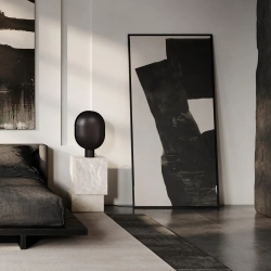 Лампа 101 Copenhagen Clam Table Lamp, Burned Black, черный