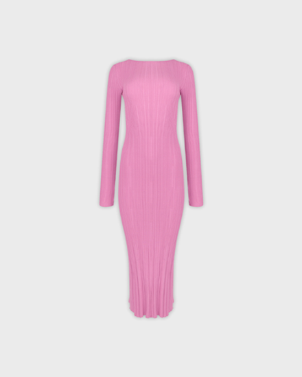 Платье вязаное