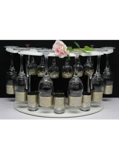 Барный набор 18 предметный с Бокалом