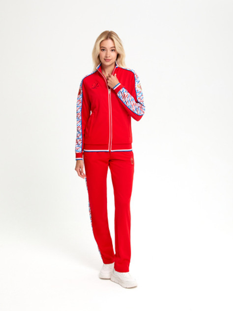 Спортивный парадный костюм для гимнастики для девочек и женщин, красный Forward by Viner