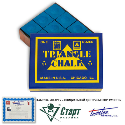 Мел Tweeten Triangle синий (12 шт)