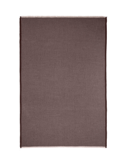 Плед 130x190 Elvang Herringbone chocolate-beige вид