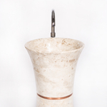 Раковина напольная из мрамора Pedestal MN-63224 50*50*90