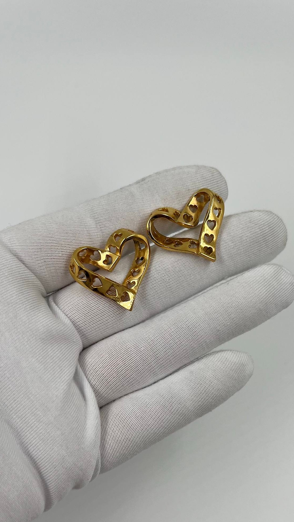 Серьги Сердца Avon