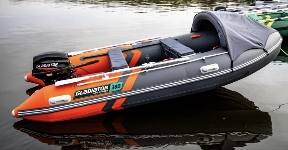 Лодка ПВХ ГЛАДИАТОР E380S