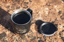 Термокружка Klean Kanteen Camp Mug 12oz (355 мл) Mountain Black