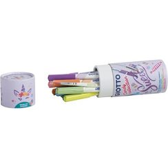 Flomaster \ Фломастер \Tube 12 gio turbo soft brush candy