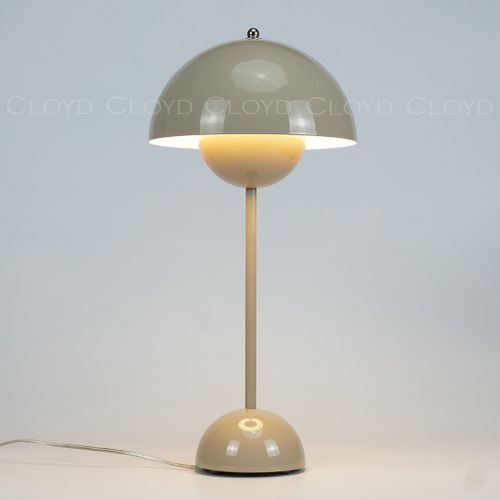 Настольная лампа Cloyd ERMA-B T1 / выс. 50 см - серый (арт.30043)