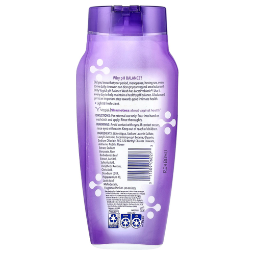 Vagisil, pH Balance, ежедневное средство для интимной гигиены, 354 мл (12 жидк. унций)