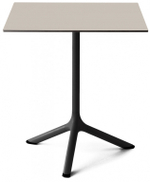 Стол ламинированный обеденный Scab Design Tripe, черный, тортора