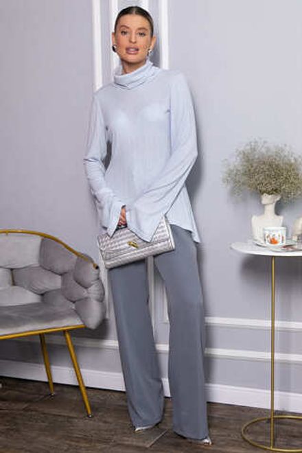 Джемпер В объятьях нежности (нежно-голубой) Б14447-4М LT Collection