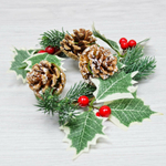 Подсвечник Новогодний "Рождество" 14*17*6см