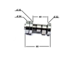 Распредвал 154FMI/154FMI-2 (S125)(54*54) 125см3 ZS