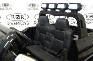 Детский электромобиль River Toys Toyota Tundra 24v черный